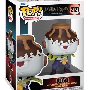 Funko Pop Jujutsu Kaisen Jogo Figure - Brown, White, Blue